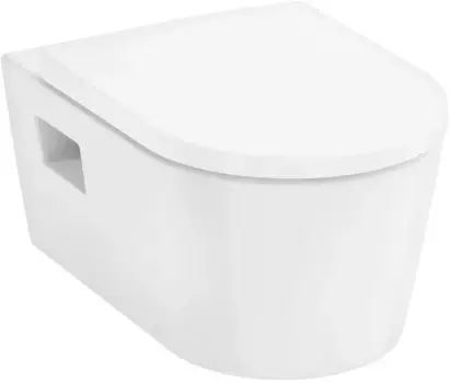 Унитаз подвесной Hansgrohe EluPura Original S 60142450 безободковый, белый глянец