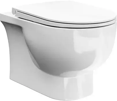 Унитаз подвесной Kerama Marazzi Buongiorno Pro BG.Pro.wc.02 безободковый, белый глянец