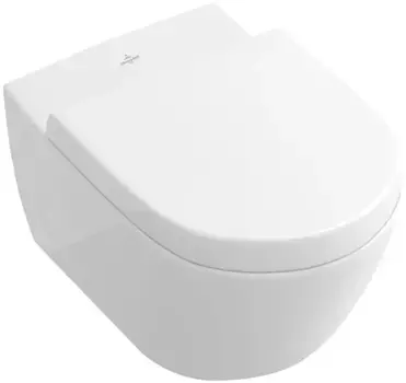 Унитаз подвесной Villeroy & Boch Subway 2.0 5614R0R1 безободковый, альпийский белый