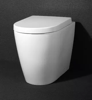 Приставной безободковый унитаз BelBagno Marino BB105CBR