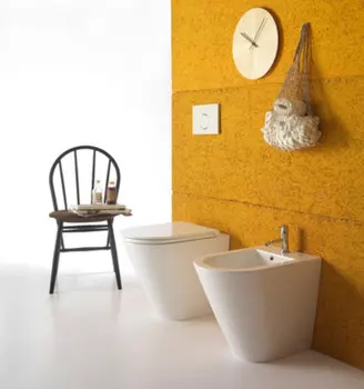 Унитаз приставной Globo Forty3 FO002.bi