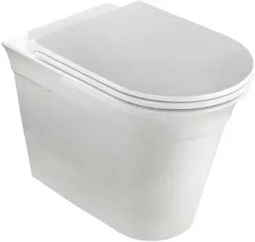 Унитаз приставной Migliore Monaco 32065 безободковый, белый глянец