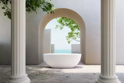 Ванна из литьевого мрамора 165x78 см Abber Stein AS9620-1.6