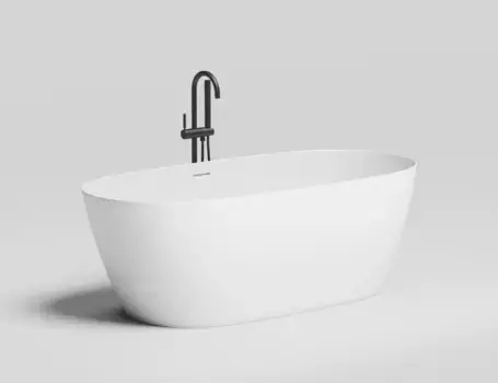 Ванна из литьевого мрамора 169,5x80,5 см Salini S-Stone Sofia 102526M