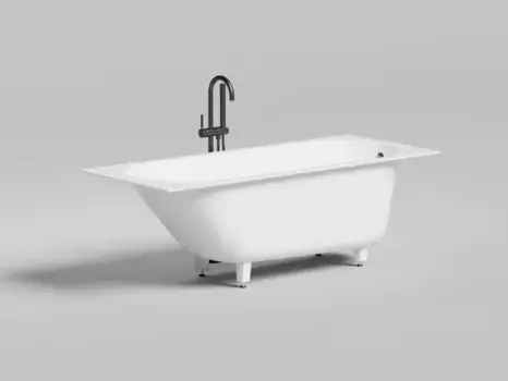 Ванна из литьевого мрамора 170x70 см Salini S-Sense Ornella 102313G