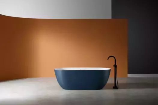 Ванна из литьевого мрамора 170x75 см Abber Frankfurt AM9941DB