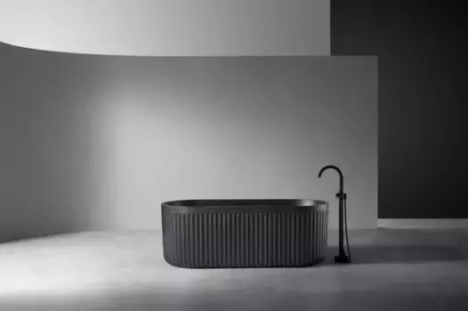 Ванна из литьевого мрамора 170x75 см Abber Stuttgart AM9925B