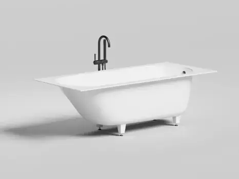 Ванна из литьевого мрамора 180x80 см Salini S-Stone Ornella 102322M