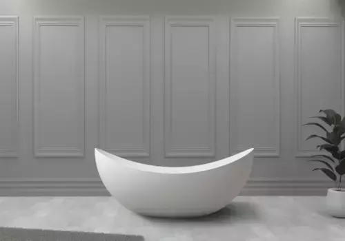 Ванна из литьевого мрамора 180x80 см Abber Stein AS9633