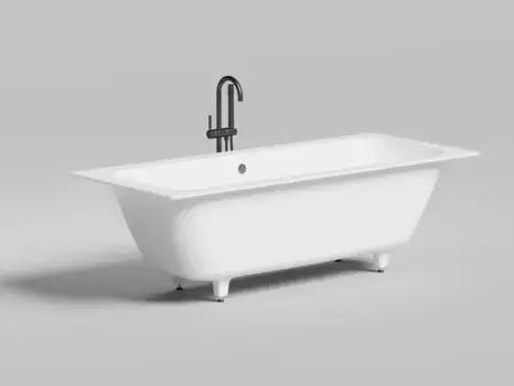 Ванна из литьевого мрамора 191,1x80,5 см Salini S-Sense Orlanda Axis 103211G