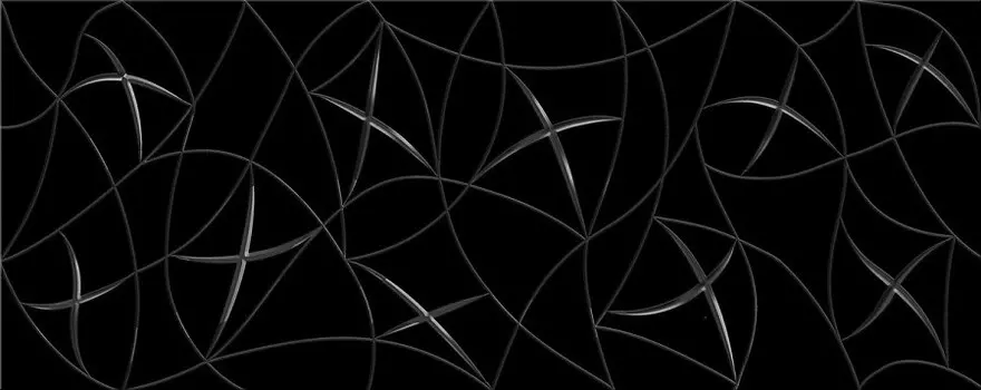 Декор Azori Vela Nero Stella 20,1x50,5