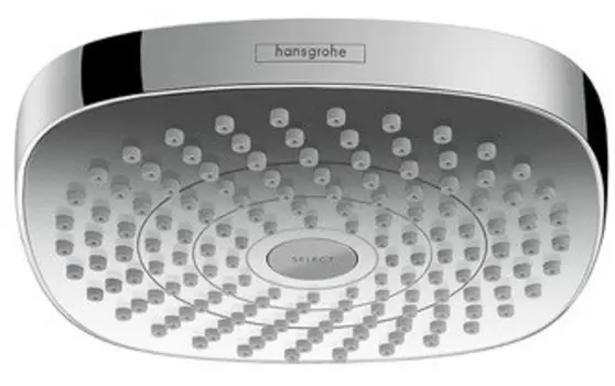 Верхний душ EcoSmart 9 л/мин Hansgrohe Croma Select E 180 2jet 26528000