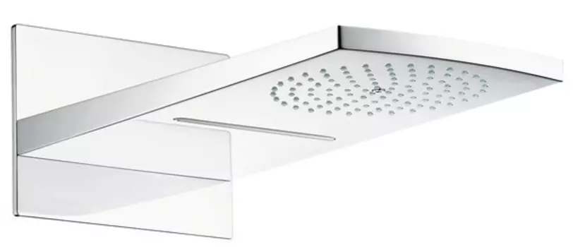 Верхний душ Hansgrohe Raindance Rainfall 180 AIR 2jet, ’ хром/белый 28433400