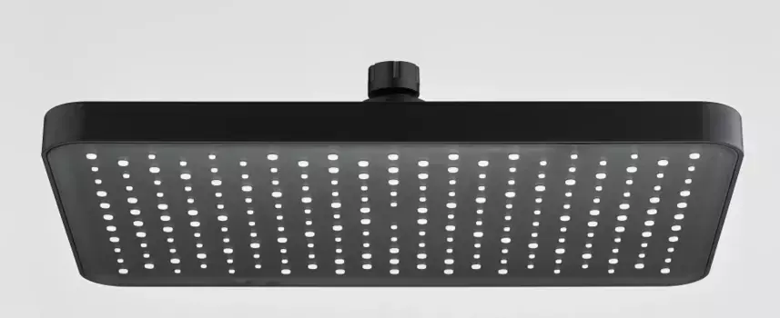 Верхний душ Splenka S451.52.06 320x210 мм, черный матовый