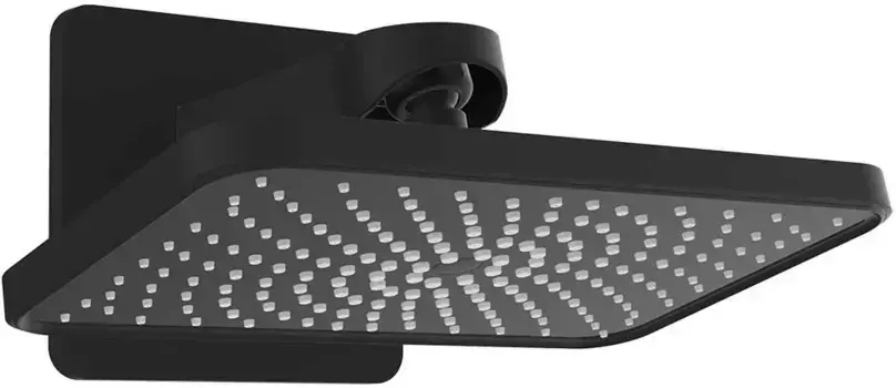 Верхний душ Vincea Inspire VSHD-3I4CMB 320 мм, с кронштейном, черный матовый