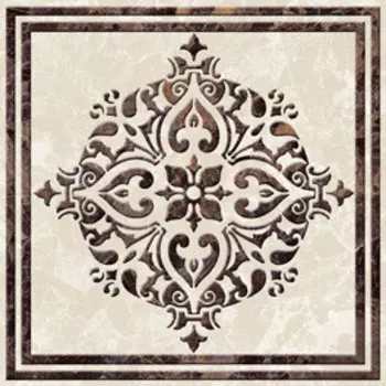 Вставка напольная Golden Tile Вулкано бежевая 9,3х9,3