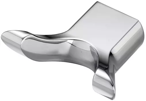 Крючок WasserKRAFT Berkel К-6823D двойной, для ванны, хром