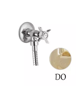 Запорный вентиль золото 24 карат, ручка золото 24 карат Cezares Lord LORD-VL-03/24