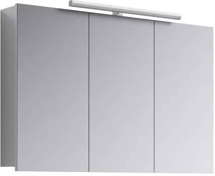 Зеркальный шкаф 100х65 см с подсветкой Aqwella 5 Stars Broadway Brw.04.10