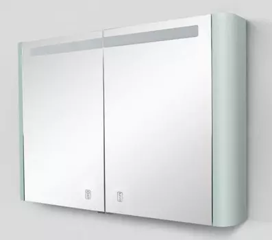 Зеркальный шкаф 100х70 см мятный глянец Am.Pm Sensation M30MCX1001GG