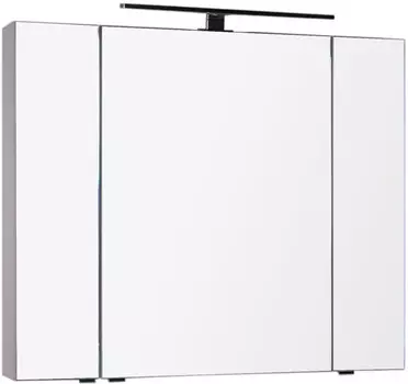 Зеркальный шкаф 100х85 см капучино Aquanet Эвора 00184002
