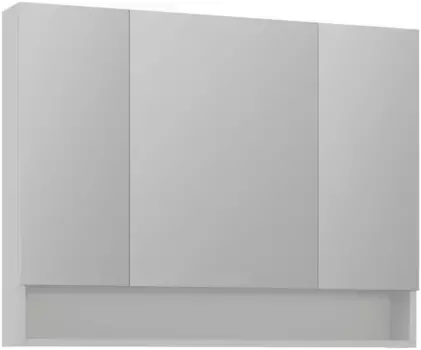 Зеркальный шкаф 100x78 см кашемир матовый ORKA Malta 3001309