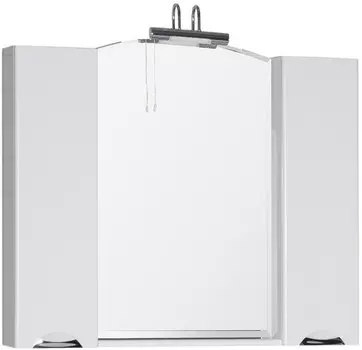Зеркальный шкаф 105х85,1 см белый Aquanet Асти 00178242
