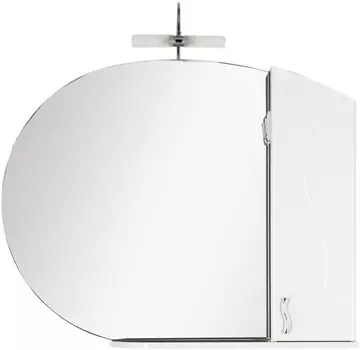 Зеркальный шкаф 108х84,9 см белый Aquanet Моника 00186776