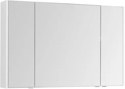 Зеркальный шкаф 116x75 см белый глянец Aquanet Остин 00203926