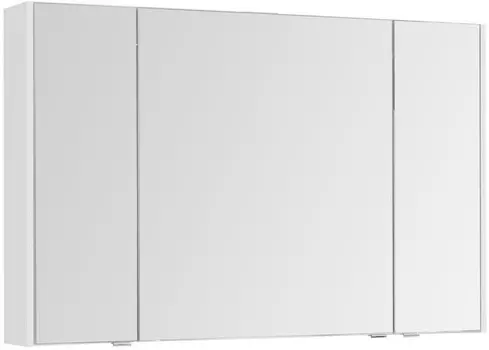 Зеркальный шкаф 116х85 см белый глянец Aquanet Орлеан 00203976