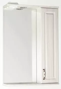 Зеркальный шкаф 55х83 см рельеф пастель Style Line Олеандр-2 LC-00000201