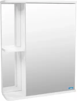 Зеркальный шкаф 55x70 см белый R Viant Париж VPAR55-ZSHR