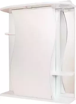 Зеркальный шкаф 55x71,2 см белый глянец L Onika Лилия 205518