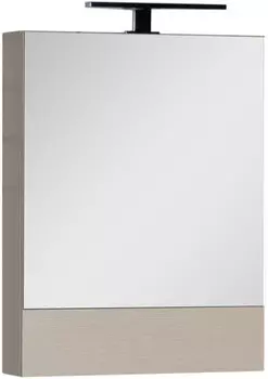 Зеркальный шкаф 58х67 см светлый дуб Aquanet Нота 00158856