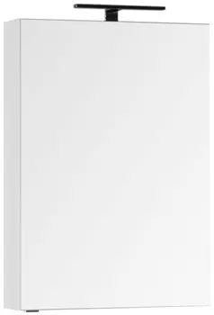 Зеркальный шкаф 59,6х85 см белый Aquanet Эвора 00184304