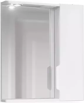 Зеркальный шкаф 60х70 см белый R Jorno Moduo Slim Mod.03.60/W