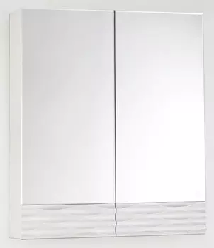 Зеркальный шкаф 60х70 см техно платина Style Line Ассоль LC-00000326