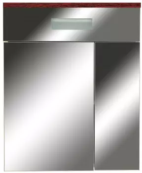 Зеркальный шкаф 60х73 см венге Orange Таис Ta-60ZSV