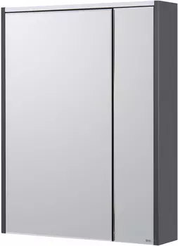 Зеркальный шкаф 60x78 см белый глянец/антрацит Roca Ronda ZRU9302968