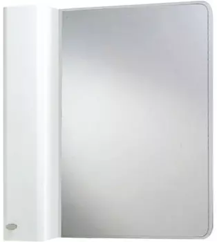 Зеркальный шкаф 60x80 см белый глянец L/R Bellezza Олимпия 4619309000015