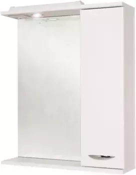Зеркальный шкаф 60x71,2 см белый глянец R Onika Ника 206016