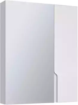 Зеркальный шкаф 60x75 см белый Runo Стокгольм 00-00001126