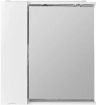 Зеркальный шкаф 60x75 см Bianco Lucido BelBagno Marino MARINO-SPC-600/750-1A-BL-P-L