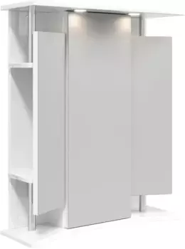 Зеркальный шкаф 65x76,2 см белый глянец R Onika Валерия 206505