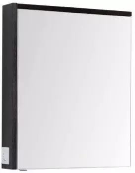 Зеркальный шкаф 69,5х85 см эвкалипт мистери/белый глянец R Aquanet Фостер 00202061