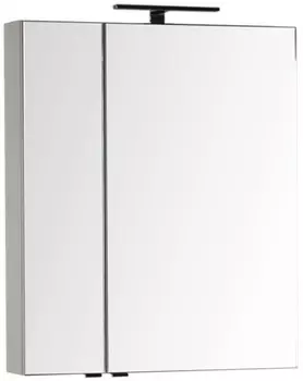 Зеркальный шкаф 69,8х85 см капучино Aquanet Эвора 00184001