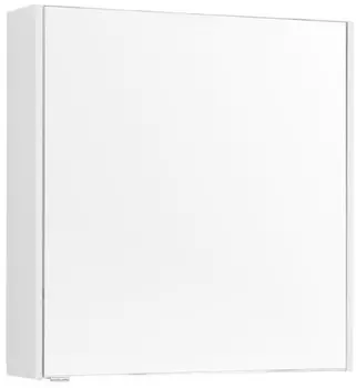 Зеркальный шкаф 69х75 см белый глянец R Aquanet Палермо 00203942