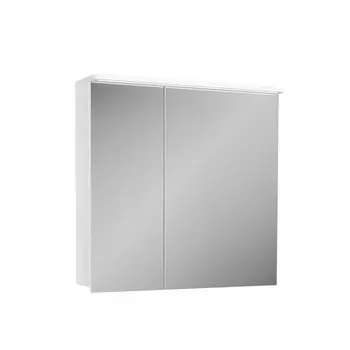 Зеркальный шкаф 70х72,2 см белый Diborg Katarine 77.4104