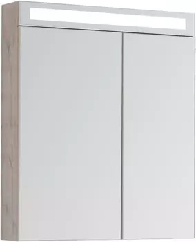 Зеркальный шкаф 70x80 см дуб кантри L Dreja Max 77.9008D