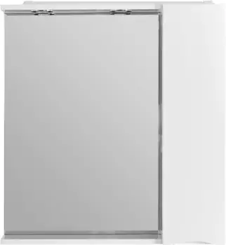Зеркальный шкаф 70x75 см Bianco Lucido BelBagno Marino MARINO-SPC-700/750-1A-BL-P-R